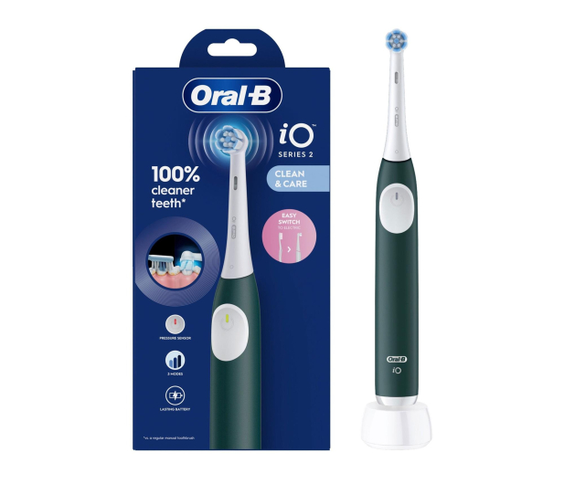 Oral-B Szczoteczka magnetyczna iO2 (zielona) - 1519316 - zdjęcie 2